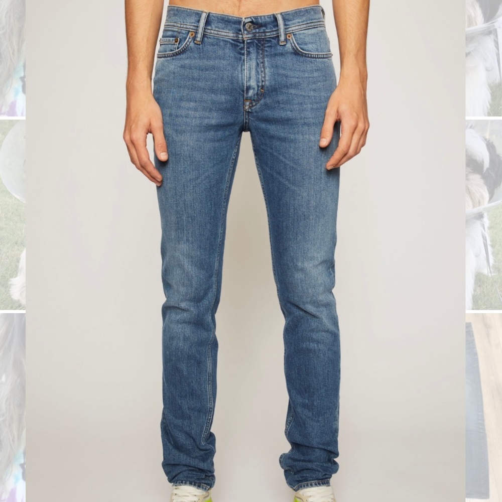 ACNE STUDIOS ACE COMFORT RAW JEANS